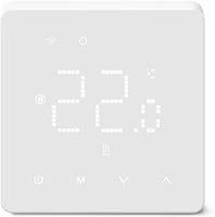 1 x RAW Customer Returns Beok Thermostat Heating Digital for Gas Boiler, Thermostat Underfloor Heating Smart WiFi Room Thermostat Compatible Alexa Google Home Tuya Smart Life, 3A TGM50WIFI-WPB White - RRP €45.24