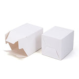 1 x RAW Customer Returns AB Max White Cardboard Gift Boxes - Small Box with Lid 10x10x10 cm Paper Gift Box for Candles Handmade Soap Parties Wedding Holidays Gift Boxes Packaging Materials Pack of 12 - RRP €10.98