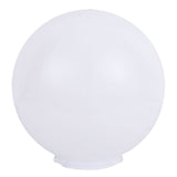 4 x Brand New LALAFINA Globe Lampshade Acrylic Lampshade Replacement White Acrylic Globe Lampshade for Home Indoor Outdoor Lamp Decoration 15cm - RRP €116.04