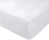 1 x RAW Customer Returns MERCURY TEXTIL-Mattress cover, Microfiber, Anti mites, Anti bacteria, Breathable, Stretches up to 25cm deep, Mattress cover with zipper Bed 90  - RRP €19.41