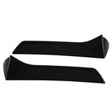 2 x RAW Customer Returns aqxreight 2 PCS Left Right Rear Window Side Splitter Outer Trim Replacement for SEAT LEON 5F Mk3 MK3.5 2013-2021 Black  - RRP €51.76