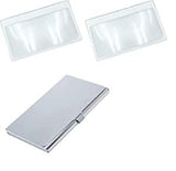 1 x Brand New TUKNN stainless steel business card holders, pocket metal card holder, credit card holder, business card holder, card holder folder, business card holder silver matt, super light business card holder, 3PCS - RRP €32.4