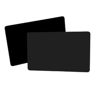 1 x RAW Customer Returns RFID MIFARE Classic 1K Access Card, Black, Credit Card Size - 13.56MHz x 10 - RRP €9.3