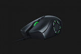 1 x RAW Customer Returns Razer Naga Trinity - Modular wired gaming mouse with interchangeable side panels MMO, MOBA or FPS games for PC Mac, optical 5G sensor, 19 1 programmable buttons Black - RRP €94.79