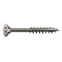 1 x Brand New 5X80 46 wood screws, Torx drive, T-STAR plus, countersunk head, flat head, ground, ground, self-tapping 4 points, stainless steel A2, rust-proof SPAX terrace screws, terrace screws - RRP €48.99