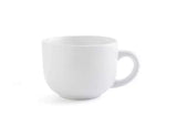 1 x RAW Customer Returns Kasahome Set of 2 Breakfast Mugs for Milk Tea Cereals Mug White Ceramic Cup 450 ML - RRP €19.63