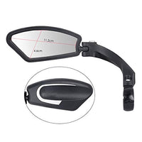 1 x RAW Customer Returns 1 piece Bicycle Handlebar rearview mirror back safety mirror for Bicycle MTB Bike electric Motorcycle Color Left  - RRP €24.99