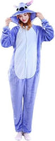 1 x RAW Customer Returns Nubincai Jumpsuit Animal Carton Carnival Halloween Costume Sleepsuit Cosplay Fleece Overall Pajamas Pyjamas Adult Unisex Nightwear - RRP €18.14