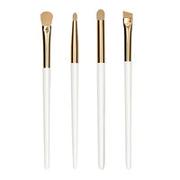 40 x Brand New 4 Pieces Eyeshadow Brushes Makeup Tool, Makeup Brushes, Eyeshadow Brush, for Eye Shadow Make Up Eyes, Eyeshadow Brushes Eyeshadow Blending Brush for Women and Girls, Pure White - RRP €242.8