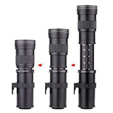 1 x RAW Customer Returns JINTU 420-800mm f 8.3 UMC Telephoto Lens Manual Focus Camera Lenses for Nikon Digital SLR Cameras - RRP €104.47