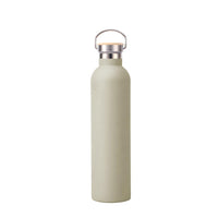 1 x RAW Customer Returns Zoomers stainless steel bottle 1L, thermal drinking bottle 1L, drinking bottle insulated 8h 12h, BPA free metal drinking bottle 1L for gym, camping, trekking.Cream - RRP €18.68