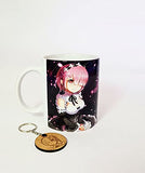 24 x Brand New Honbeanify Mug Keychain - Zero Kara Hajimeru Isekai Seikatsu - Anime - Manga - RRP €489.6