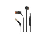 1 x RAW Customer Returns JBL T210 In-Ear Headphones with 1-Button Remote Control and Integrated Microphone Compatible with Apple and Android Devices - Black - RRP €16.52