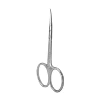 1 x RAW Customer Returns STALEKS Pro - Professional Skin Cuticle Scissors, Curved Handle, Short Handle Length S Blade Length - 25mm, Hook Shape Exclusive 21 Type 2 Design Magnolia Flower SX-21 2m - RRP €36.68