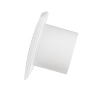 1 x RAW Customer Returns EUROPLAST 100mm bathroom fan with humidity sensor and timer Quiet fan - plastic - white - RRP €33.18