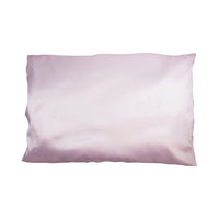 1 x Brand New The Vintage Cosmetic Company Sweet Dreams Silky Satin Pillowcase, Silk Pillowcase Minimizes Split Ends Helps Prevent Bed Shedding, Silky Soft on Skin, Pink Design - RRP €12.1