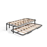 1 x RAW Customer Returns Bed legs of different sizes and shapes 40X30X27 STRAIGHT for 40 and 30mm frames and 27cm height. Great Resistance and Durability. Made in Europe. Bed Base Legs Upholstered Base Canap and Trundle Bed - RRP €28.87