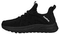 1 x RAW Customer Returns Feethit Sneakers Men s Casual Outdoor Sports Shoes for Trainers or Work, Comfortable, Lightweight and Breathable, Black 45 EU - RRP €29.21