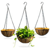 4 x Brand New Fdoeeies Metal Hanging Baskets 3pcs 25CM  - RRP €104.44