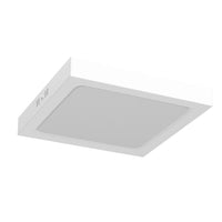 1 x RAW Customer Returns ALUSSO ceiling light LED, square, 24W, ceiling lamp IP44, LED bathroom lamp 30X30CM, 3 colors warm white 3000K neutral white 4000K cold white 6400K ultra thin for bathroom living room bedroom kitchen - RRP €19.32