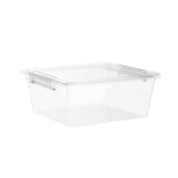 1 x RAW Customer Returns Kerhouze Set of 6 3L Storage Boxes with Lid Storage Plastic Stackable Handle Small Parts Storage Boxes, 23 17 10.5cm - RRP €35.99