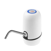 1 x RAW Customer Returns NK Automatic Water Dispenser - USB Charger Steel Doser BPA Free Cold Water 1200mAh Portable for Carafes and Bottles 1.5L, 5.7L, 10L, 11.3L, 15L, 18.9L. White - RRP €12.42