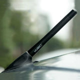 1 x RAW Customer Returns StickersLab Universal WRC Carbon Fiber Car Antenna AM FM - RRP €31.01