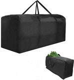 1 x RAW Customer Returns MAGIIN cushion bag storage bag, 173x76x51cm water-repellent Oxford protective cover for cushions with carrying handle for cushions, garden cushions, resistant to dirt - RRP €21.62