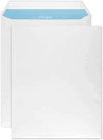 1 x RAW Customer Returns Netuno 50x shipping bag white DIN C4 229 x 324 mm 90g large envelope a4 without window self-adhesive envelope maxi letter a4 white envelope large C4 large shipping bag envelope big envelopes - RRP €12.07