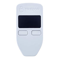 1 x RAW Customer Returns Trezor Model One - The Original Cryptocurrency Hardware Wallet, Bitcoin Security, Store and Manage Over 7000 Coins and Tokens, Quick and Easy Setup White  - RRP €59.0