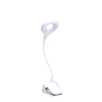 1 x RAW Customer Returns Reading lamp, SINJIAlight 28 LEDs USB rechargeable reading lamp for children, 3 colors x 3 brightness clamp lights with safety switch, eye protection book light for reading in bed - RRP €16.13