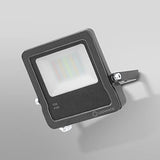 1 x RAW Customer Returns LEDVANCE Smart LED outdoor light with WiFi technology, floodlight for outdoors, RGB colors changeable, 10W, made of dark gray aluminum, compatible with Google and Alexa Voice Control, SMART WIFI FLOOD - RRP €31.24