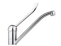 1 x RAW Customer Returns KITCHEN SINK FAUCET MEDICAL HANDLE, M-5 SERIES, 5 YEARS WARRANTY - RRP €47.0