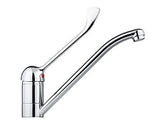 1 x RAW Customer Returns KITCHEN SINK FAUCET MEDICAL HANDLE, M-5 SERIES, 5 YEARS WARRANTY - RRP €47.0