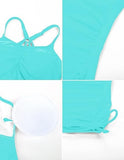 1 x RAW Customer Returns Maacie Tankini Set for Pregnant Women Trendy Comfortable Swimwear with Shorts - RRP €29.99