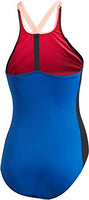 1 x RAW Customer Returns adidas SH3.RO 4XENIA S Swimsuit, Women, azurea Nadecl Black, 36 - RRP €35.09