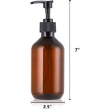 1 x RAW Customer Returns Jucoan 9 Pack 300ml Pump Bottles Plastic Amber Soap Dispenser Empty Bottles Refillable and Reusable Liquid Soap Dispenser Pump Dispenser Lotion Dispenser for Shampoo Shower Gel Hand Soap Dishwashing Liquid - RRP €15.6