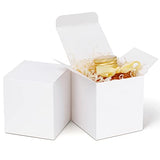 1 x RAW Customer Returns AB Max White Cardboard Gift Boxes - Small Box with Lid 10x10x10 cm Paper Gift Box for Candles Handmade Soap Parties Wedding Holidays Gift Boxes Packaging Materials Pack of 12 - RRP €10.98