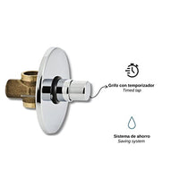 1 x RAW Customer Returns Timed built-in shower faucet - RRP €39.5