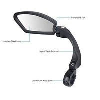 1 x RAW Customer Returns 1 piece Bicycle Handlebar rearview mirror back safety mirror for Bicycle MTB Bike electric Motorcycle Color Left  - RRP €24.99