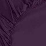 1 x RAW Customer Returns Utopia Bedding - Set of 2 Fitted Sheets 90x200cm - Purple - Brushed Microfiber Fitted Sheet - 35cm Deep Pocket - RRP €15.02