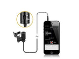 1 x RAW Customer Returns BOYA BY-M1 3.5 mm Black lavalier microphone for smartphone and canon or nikon camera - RRP €18.68