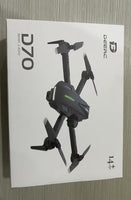 1 x RAW Customer Returns DEERC D70 Mini Drone with 1080P HD Camera for Kids Adults, FPV Foldable RC Quarcopter for Boys Girls with Headless Mode, Tap Fly, 360 Flips, Voice and Gesture Control, 2 Modular Batteries - RRP €99.99