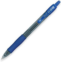 1 x RAW Customer Returns Pilot G2 Retractable Gel Pens with 0.7mm Ball Point Fine Point 6 Pack, Blue Black  - RRP €13.04