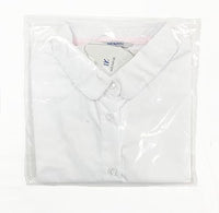 1 x RAW Customer Returns Bienzoe Girls Long Sleeve Oxford Shirt White M - RRP €21.84