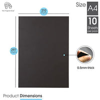 2 x RAW Customer Returns The Magnet Shop TMS A4 Magnetic Sheets - Craft Magnets, 0.5mm Flexible Magnetic Sheets for Cutting, Fridge Art Files for Kitchen Pack of 10  - RRP €36.38