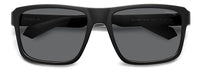 1 x RAW Customer Returns POLAROID PLD 2158 S Sunglasses, Black, 58 for Men - RRP €35.35