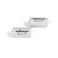 1 x RAW Customer Returns OMPHOBBY 900mAh 3.7v Li-ion 18350 battery OSHM2344, the ideal replacement for the compatible Zorro radio controller 2 pieces  - RRP €25.99