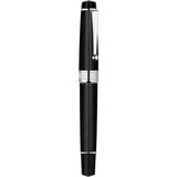 1 x RAW Customer Returns Majohn T5 Piston Fountain Pen Matte Black Fine Nib Large Ink Capacity Set with Box - RRP €34.49