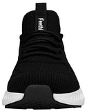 1 x RAW Customer Returns Feethit Sneakers Men s Trainers or Work Shoes, Casual Outdoor Fitness Sports, Comfortable, Lightweight and Breathable, Black White 43 EU - RRP €29.99